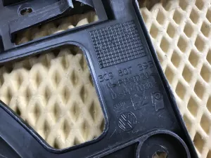Направляющая заднего бампера VW Passat [B6] 2005-2010 (УНИВЕРСАЛ 3C9807393 3C9807394) — фото 14