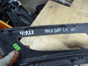 Решетка в бампер левая VW Polo (Sed RUS) 2011> (ПОСЛЕ 04.05.2015 ГОДА ПОД ПТФ С НАКЛАДКОЙ 6RU853665F) — фото 12