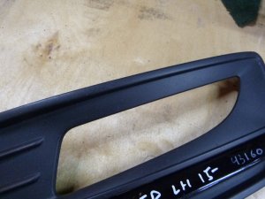 Решетка в бампер левая VW Polo (Sed RUS) 2011> (ПОСЛЕ 04.05.2015 ГОДА ПОД ПТФ С НАКЛАДКОЙ 6RU853665F) — фото 9