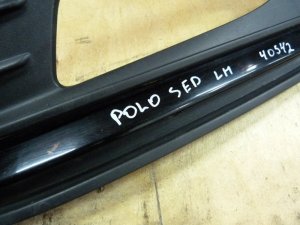 Решетка в бампер левая VW Polo (Sed RUS) 2011> (ПОСЛЕ 04.05.2015 ГОДА ПОД ПТФ С НАКЛАДКОЙ 6RU853665F) — фото 5