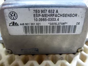 Датчик ускорения Audi A3 [8P1] 2003-2013;A3 [8PA] Sportback 2004-2013;Q7 [4L] 2005-2015;TT(8J) 2006-2015;TT(8N) 1998-2006;Cayenne 2003-2010;Cayenne 2010-2017;Alhambra 2000-2010;Altea 2004-2015;Octavia 1997-2000;Superb 2008-2015;Golf Plus 2005-2014;Golf V 2003-2009;Jetta 2006-2011;Sharan 2000-2004;Touareg 2002-2010;Touareg 2010-2018;Touran 2003-2010;Transporter T5 2003-2015 (7E0907652A) — фото 4