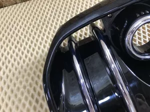 Решетка в бампер Kia Sportage 2016-2021 (ПОД ПТФ С ХРОМОМ 86522F1100 86521F1100) — фото 7