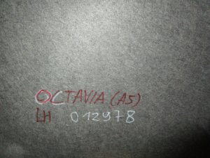 Обшивка багажника левая Skoda Octavia (A5 1Z-) 2004-2013 (ЛИФТБЭК 1Z5867427M1BS) — фото 3