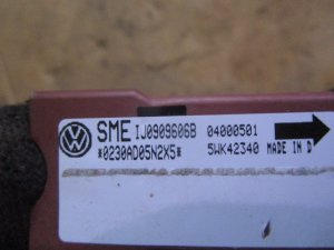 Датчик AIR BAG Skoda Octavia (A4 1U-) 2000-2011,Octavia 1997-2000,Octavia (A5 1Z-) 2004-2013 (1J0909606B) — фото 4
