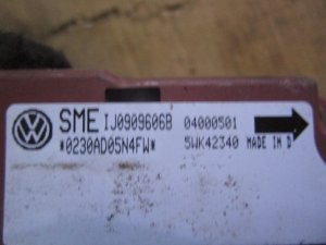 Датчик AIR BAG Skoda Octavia (A4 1U-) 2000-2011,Octavia 1997-2000,Octavia (A5 1Z-) 2004-2013 (1J0909606B) — фото 5