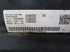 Юбка задняя Mercedes Benz GLA-Class X156 2014> (AMG A1568852001) — фото 24