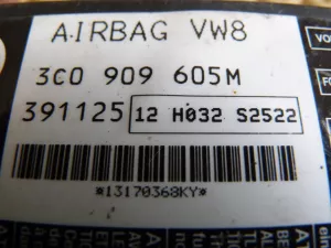 Блок управления AIR BAG VW Passat [B6] 2005-2010 — фото 4
