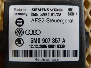 Блок электронный VW Passat [B6] 2005-2010 (УПРАВЛЕНИЯ СИСТЕМЫ АДАПТИВНОГО СВЕТА 5M0907357A) — фото 4