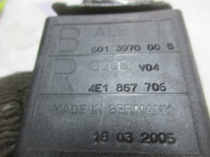 Ремень безопасности передний правый Audi A8 [4E] 2002-2010 — фото 6