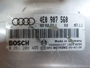 Блок управления двигателем Audi A8 [4E] 2002-2010 — фото 5