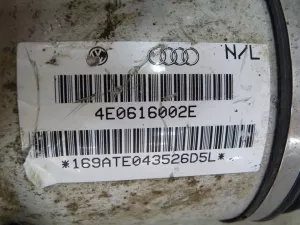 Амортизатор задний Audi A8 [4E] 2002-2010 (ПНЕВМАТИЧЕСКИЙ 4E0616002E 4E0616001E) — фото 11