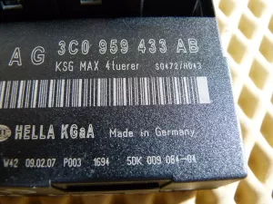 Блок комфорта VW Passat [B6] 2005-2010 (3C0959433AB) — фото 4