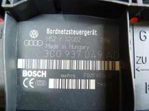 Блок электронный VW Passat [B6] 2005-2010 (УПРАВЛЕНИЯ БОРТОВОЙ СЕТИ 3С0937049H 3C0937049AD) — фото 12