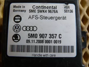 Блок электронный Skoda Octavia (A5 1Z-) 2004-2013 (УПРАВЛЕНИЯ СИСТЕМЫ АДАПТИВНОГО СВЕТА 5M0907357C) — фото 3