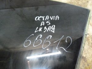 Стекло двери задней левой Skoda Octavia (A5 1Z-) 2004-2013 (1Z5845205C) — фото 4