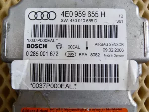 Блок управления AIR BAG Audi A8 [4E] 2003-2010 (4E0959655H) — фото 3