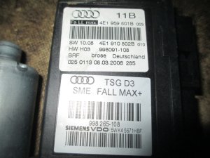 Моторчик стеклоподъемника передний левый Audi A8 [4E] 2003-2010 (4E1959801B) — фото 3