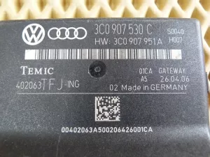 Блок электронный VW Passat [B6] 2005-2010,Jetta 2006-2011,Passat CC 2008> (ДИАГНОСТИЧЕСКИЙ ИНТЕРФЕЙС ШИН ДАННЫХ 3C0907530C) — фото 3