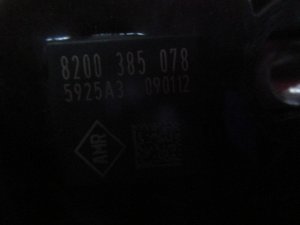 Датчик AIR BAG Renault Fluence 2010-2017 (8200385078) — фото 4