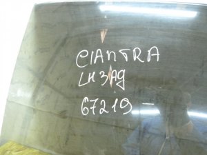 Стекло двери задней левой Hyundai Elantra 2006-2011 (834112H010) — фото 4