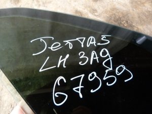 Стекло двери задней левой форточка VW Jetta 2006-2011 (1K5845215) — фото 3
