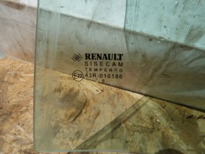 Стекло двери задней левой Renault Logan II 2014> (823019594R) — фото 3