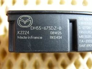 Блок электронный Mazda 6 (GH) 2007-2013 (УПРАВЛЕНИЯ ЦЕНТРАЛЬНЫМ ЗАМКОМ DH55675DZB) — фото 3