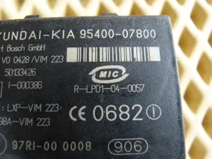 Блок сигнализации (штатной) Hyundai Verna/Accent III 2006-2010;Picanto 2004-2011;RIO 2005-2011 (9540007800) — фото 3