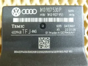 Блок электронный Audi TT(8J) 2006-2015 (БЛОК УПРАВЛЕНИЯ МЕЖСЕТЕВЫМ ИНТЕРФЕЙСОМ 1K0907530P) — фото 3