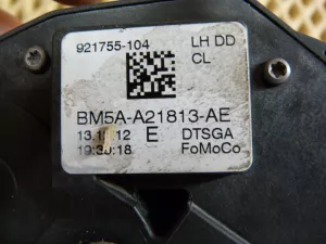 Замок двери передней левой Ford Focus III 2011-2019 (5 КОНТАКТОВ BM5AA21813AE) — фото 11