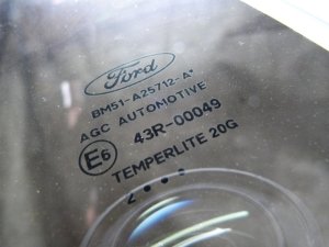 Стекло двери задней правой Ford Focus III 2011-2019 (ХЕТЧБЕК 1706320) — фото 3