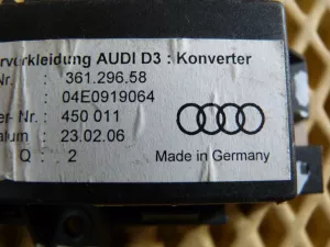 Блок электронный Audi A8 [4E] 2002-2010 (УПРАВЛЕНИЯ ПОДСВЕТКОЙ ДВЕРИ 04E0919064) — фото 3