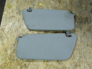 Козырек солнцезащитный Daewoo Matiz (M100/M150) 1998-2015 (КОМПЛЕКТ 96280097 96286853) — фото 1
