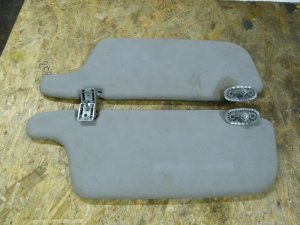 Козырек солнцезащитный Hyundai Accent II (+ТАГАЗ) 2000-2012 (КОМПЛЕКТ 8520125400YL 8520225400YL) — фото 1