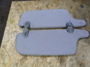 Козырек солнцезащитный Hyundai Accent II (+ТАГАЗ) 2000-2012 (КОМПЛЕКТ 8520125400YL 8520225400YL) — фото 1