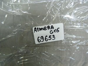 Козырек солнцезащитный Nissan Almera (G15) 2013-2018 (КОМПЛЕКТ 964004AA0B 964014AA0B) — фото 3