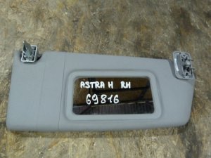 Козырек солнцезащитный правый Opel Astra H / Family 2004-2015 (13113045) — фото 4