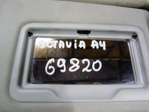 Козырек солнцезащитный Skoda Octavia (A4 1U-) 2000-2011 (КОМПЛЕКТ 1U0857551AX14 1U0857552AX14) — фото 5