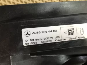Фара правая Mercedes Benz GLC-Class X253 2015> (A2539069400) — фото 35