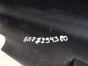 Накладка на порог наружная правая BMW X5 F15 2013-2018 (51177294380) — фото 15