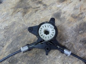 Стеклоподъемник электр. передний левый Mazda 3 (BK) 2002-2009 (БЕЗ МОТОРЧИКА BP4K59590A) — фото 4