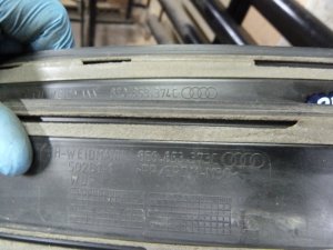 Комплект накладок порога Audi A4 [B7] 2004-2008 (СЕДАН 8E0853374C 8E0853373C 8E0853376C 8E0853375C) — фото 12