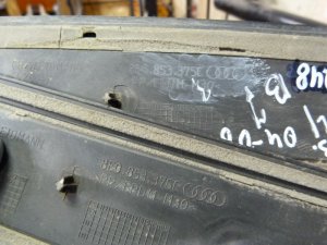 Комплект накладок порога Audi A4 [B7] 2004-2008 (СЕДАН 8E0853374C 8E0853373C 8E0853376C 8E0853375C) — фото 11
