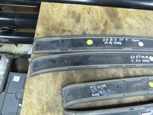 Комплект накладок порога Audi A4 [B7] 2004-2008 (СЕДАН 8E0853374C 8E0853373C 8E0853376C 8E0853375C) — фото 9
