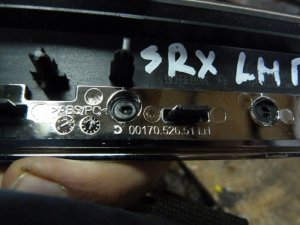 Накладка декоративная Cadillac SRX 2003-2009 (НА ОБШИВКУ ДВЕРИ ПЕРЕДНЯЯ ЛЕВАЯ 15921397) — фото 9
