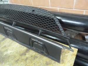 Решетка в бампер центральная Mercedes Benz GLC-Class C253 COUPE 2016>;GLC-Class X253 2015> (A2538852400) — фото 5