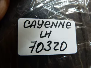 Накладка декоративная Porsche Cayenne 2003-2010 (НА ЛЕВЫЙ ЛОНЖЕРОН ПОД КАПОТ 7L5806583A) — фото 23
