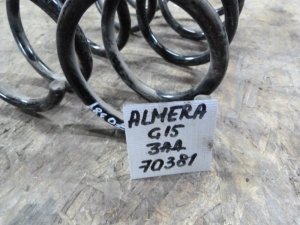 Пружина задняя Nissan Almera (G15) 2013-2018 (КОМПЛЕКТ 5502000Q1A) — фото 5
