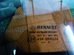 Стекло двери задней правой (форточка) Renault Megane III 2009-2016 (УНИВЕРСАЛ 822200012R) — фото 2