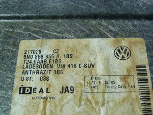 Пол багажника VW Tiguan 2011-2016 (5N0858855A) — фото 19